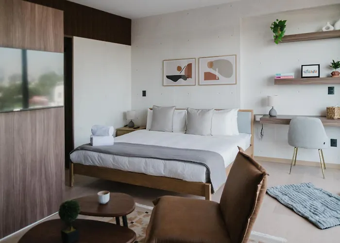 Bc503 Cozy Loft, Great Views, Fast Wifi, Balcony Hotel Mexiko-Stadt