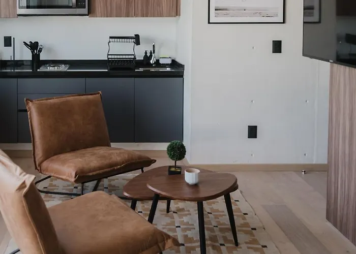 Bc503 Cozy Loft, Great Views, Fast Wifi, Balcony * Mexiko-Stadt
